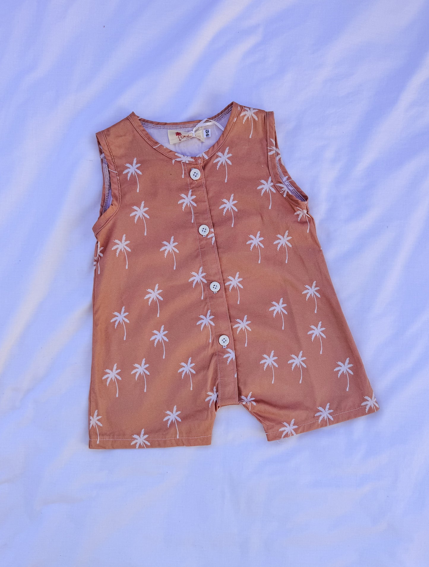 Summer Button Up Romper