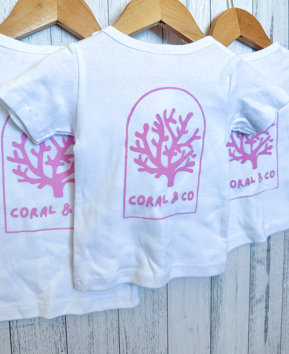 Coral & Co Tee