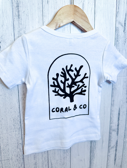 Coral & Co Tee